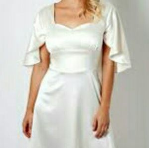 Voodoo Vixen cream dress